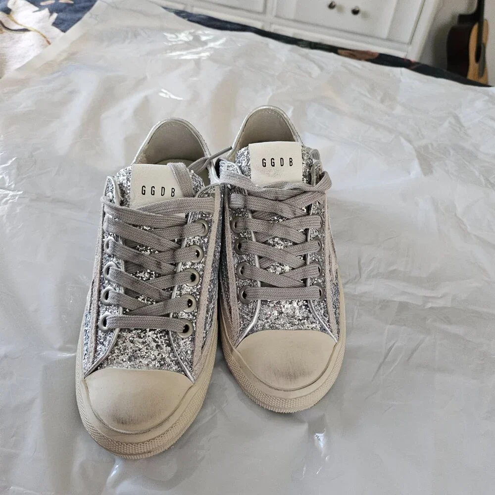 Golden Goose Shoes VStar2 New without Box - Picture 11 of 12